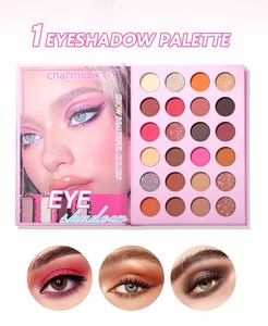 Nuevo modelo Love, paleta de sombras de ojos de 24 colores, rubor en polvo de 6 colores, maquillaje iluminador y reparador facial, paleta de maquillaje multifunción. - Product Image 3