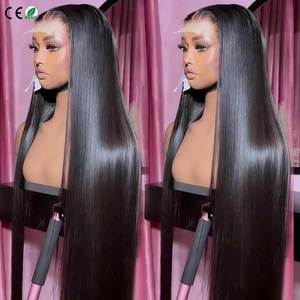 วิกผมแท้แบบเต็มศีรษะ 4x4 Raw HD วิกผมเวียดนามแท้ ความหนาแน่น 180% 250% ผมตรง ผมหยิก ผมอินเดีย ผมบราซิล ผมเวอร์จินแท้ - Product Image 2