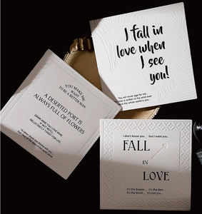 Decoración <span class=keywords><strong>de</strong></span> tarjetas DIY hecha a mano, estampado en caliente Simple, tarjetas <span class=keywords><strong>de</strong></span> felicitación en inglés, ramos <span class=keywords><strong>de</strong></span> flores, confesión, bendición, regalo <span class=keywords><strong>de</strong></span> cartón, Ideas - Product Image 1