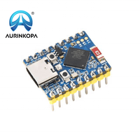 ESP32-S3-Zero ESP32-S3 Mini Development Board Berbasis Prosesor ESP32-S3FH4R2 240MHz 2.4GHz WiFi BLE 5 dengan Header yang Sudah Dipre-solder