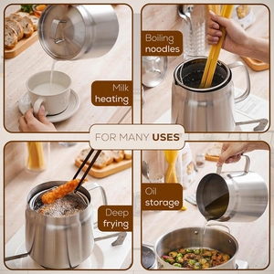 Olla <span class=keywords><strong>de</strong></span> filtro <span class=keywords><strong>de</strong></span> aceite <span class=keywords><strong>de</strong></span> malla <span class=keywords><strong>de</strong></span> grado alimenticio <span class=keywords><strong>de</strong></span> acero inoxidable 304, botella <span class=keywords><strong>de</strong></span> hervidor <span class=keywords><strong>de</strong></span> aceite <span class=keywords><strong>grande</strong></span> multifuncional 1.5L/2.0L, colador <span class=keywords><strong>de</strong></span> aceite francés - Product Image 5
