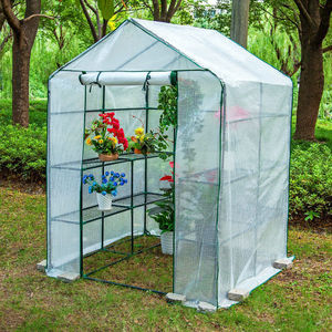 Marcher dans une serre intérieure et extérieure étagères robustes pour faire pousser des plantes, des <span class=keywords><strong>semis</strong></span>, des herbes en toute saison étagère de jardinage, serre de jardin - Product Image 6