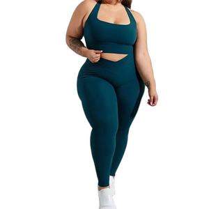 Nuevo Conjunto Deportivo Personalizado, Transpirable, Top Deportivo para Mujer, Ropa de Yoga, Conjunto sin Costuras, Talla Grande, Sujetador Deportivo para Correr - Product Image 1
