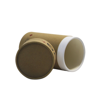 Biểu Tượng Tùy Chỉnh Trà Ống Giấy Bao Bì Cấp Thực Phẩm Các Tông Xi Lanh Giấy Kraft Thực Phẩm Container Cho Trà Hộp Tròn Bao Bì - Product Image 5