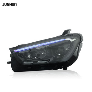 Ensemble de phares Jushun W167 haute performance avec feux de jour à LED pour Mercedes Benz GLE 2020-2024 - Product Image 2