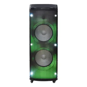 Temeisheng A12-3 Dual 8 Inch High Quality Audio Bluetooth Tws DJ Bocina Partybox Speaker