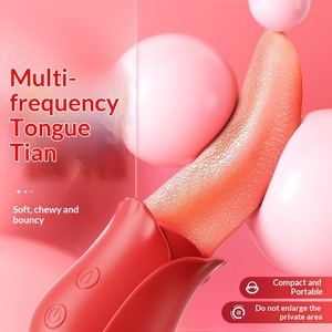 Dil Vibratörü Dans Aşk Şarkısı Kadın Çok Frekanslı Klitoral Masaj Çubuğu Yetişkin Seks Oyuncağı USB Şarjlı %100 Su Geçirmez - Product Image 2