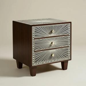 Meuble de rangement avec tiroirs en incrustation d'os de qualité supérieure, meubles faits à la main pour les intérieurs contemporains et luxueux, en quantité importante - Product Image 2