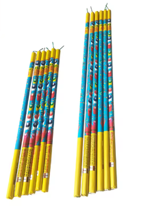 Venta al por mayor 15s 15 bolas tiros mágicos vela romana de mano fuegos artificiales petardos al aire libre producción de fábrica china - Product Image 3