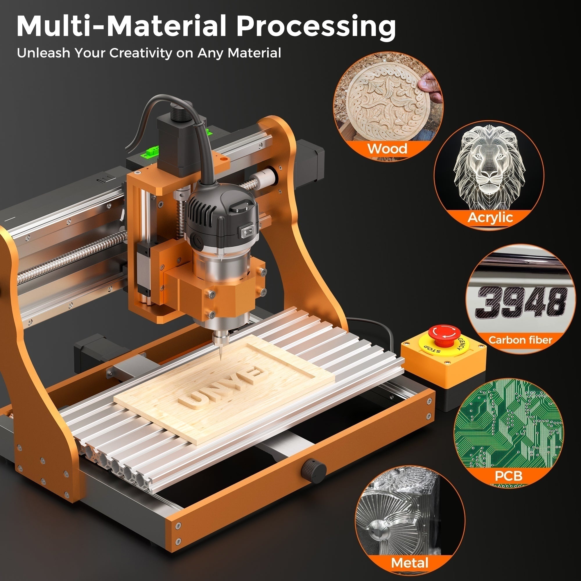 High Precision 3020 Nova 800 Spindle Linear <strong>Guides</strong> Ball Screws <strong>Desktop</strong> CNC Router for Aluminum Engraving