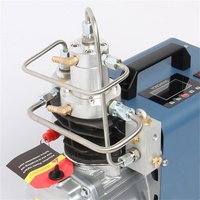 Compresseur d'air numérique PCP 2024 haute pression 4500 PSI à vis, alimenté au gaz, moteur d'air 300 bar, roulement à billes, remplissage d'air
