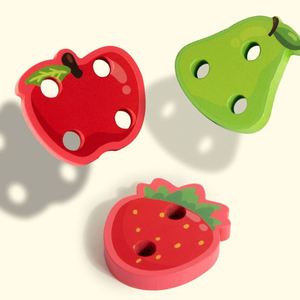 Jeu d'empilage et de tri sur le thème des fruits pour développer la motricité fine et la coordination œil-main, avec jeu de pêche pour enfants - Product Image 5
