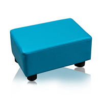 Repose-pieds petit tabouret Ottoman en cuir PU, siège moderne, repose-pieds sous le bureau, repose-pieds pour canapé