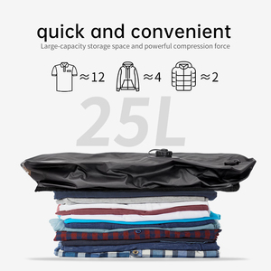 Sacs de rangement sous vide de voyage en TPU écologique Haoran Supplier Wholesale avec pompe, pour compression et organisation - Product Image 5