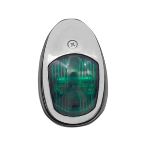 Feux de navigation ISURE rouge et vert, paire, acier inoxydable, 12-24V, accessoires marins pour bateaux - Product Image 3