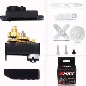 Servomoteur analogique <span class=keywords><strong>EMAX</strong></span> <span class=keywords><strong>ES08MA</strong></span> <span class=keywords><strong>II</strong></span> 12g à engrenages métalliques officiel pour bateau, hélicoptère, avion, robot RC – Pièce de rechange - Product Image 2