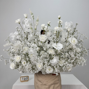 Reusable High Quality dbk flowers <b>aisle</b> <b>runner</b> Handmade Modern Welcome <b>aisle</b> Floral Decor for Wedding Entrance - Product Image 6