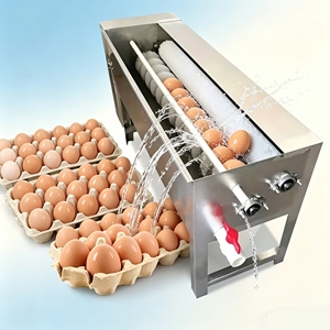 Máquina para Lavar Huevos con Cepillos Gruesos, Máquina para Limpiar Huevos - Product Image 1