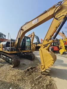 Excavatrice sur chenilles d'occasion à prix abordable, 12 tonnes, moteur Caterpillar, pompe hydraulique PLC, roulement, boîte de vitesses, d'origine japonaise - Product Image 6