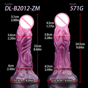 Consolador inflable expandible ELKKOST juguete de fantasía de silicona suave para juego anal/vaginal, OEM y pedidos a granel Bienvenidos - Product Image 5