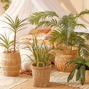 Cestas de almacenamiento de columpio de ratán hechas a mano ecológicas del fabricante de Vietnam con impresión de logotipo de diseño multifunción de color personalizado - Product Image 2