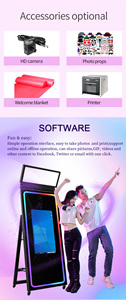 Photomaton en libre-service AIPAILE avec écran tactile (21,5/32/43 pouces) compatible avec l'appareil photo 2000D et connectivité Wi-Fi - Product Image 3