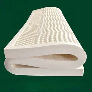 Colchón de Látex Natural Auténtico de Tailandia, Superficie de Sueño Orgánica Tipo Dunlop, Transpirable, con Soporte Perforado, para Recámara Principal - Product Image 3