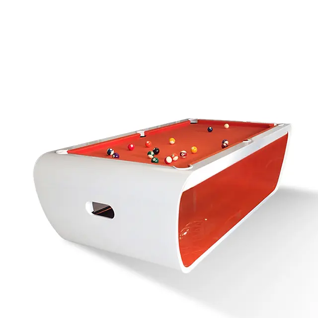 High-End maßge schneiderte Billardtisch automatische Rückgabe system 7 Fuß 8 Fuß 9 Fuß MDF Snooker Billardtisch