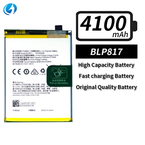 แบตเตอรี่โทรศัพท์ BLP817 ความจุสูง 4100mAh ใหม่ 0 รอบการใช้งาน แบตเตอรี่โทรศัพท์อายุการใช้งานยาวนาน สำหรับ OPPO A12 A15 A15S <span class=keywords><strong>A16K</strong></span> A35 - Product Image 2