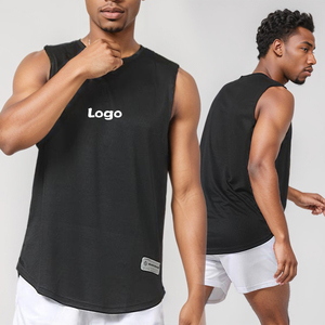 Chaleco de Entrenamiento Ligero para Hombre, Tejido de Poliéster Transpirable, Impresión por Sublimación Personalizada para Correr y Deportes, Camisetas sin Mangas Transpirables - Product Image 1