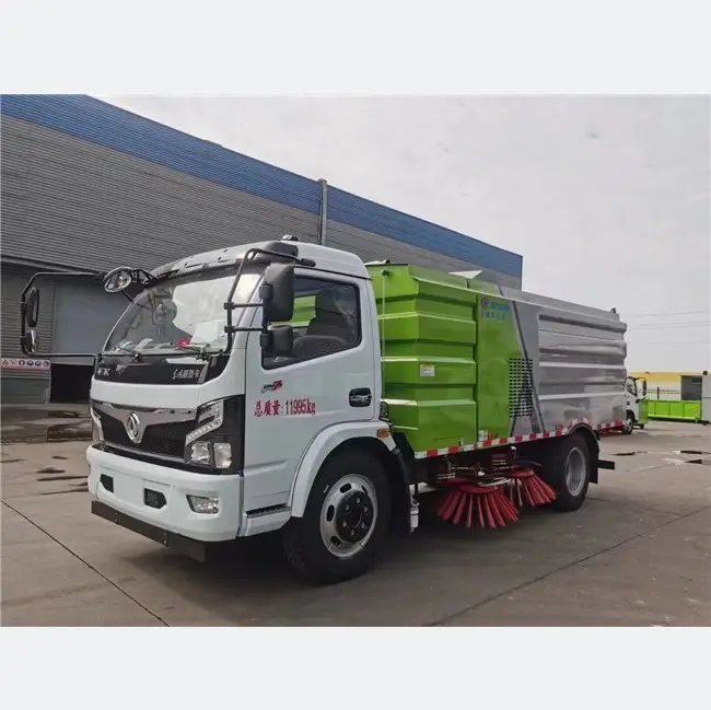 Discounted Price DONGFENG 4x2 LHD/RHD Street Vacuum Road Sweeper Truck