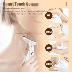 Masajeador multifuncional para levantamiento de cara y cuello, escultor facial de 7 colores para estiramiento de la piel - Product Image 5