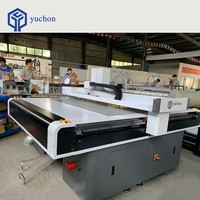 Plotter de corte plano fijo Yuchon 1625L con cámara para vinilo, pegatinas y cajas impresas