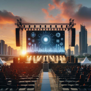 Pantalla LED de Paso de Píxeles Fino para Alquiler, 50x100cm, Impermeable, 4K HDR, Legible Bajo la Luz Solar, para Escenarios, Exposiciones y Publicidad - Product Image 3