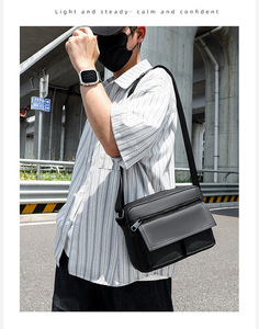 Sac à bandoulière vintage en cuir de vache véritable noir robuste unisexe pour hommes et femmes, à utiliser en toutes saisons - Product Image 3