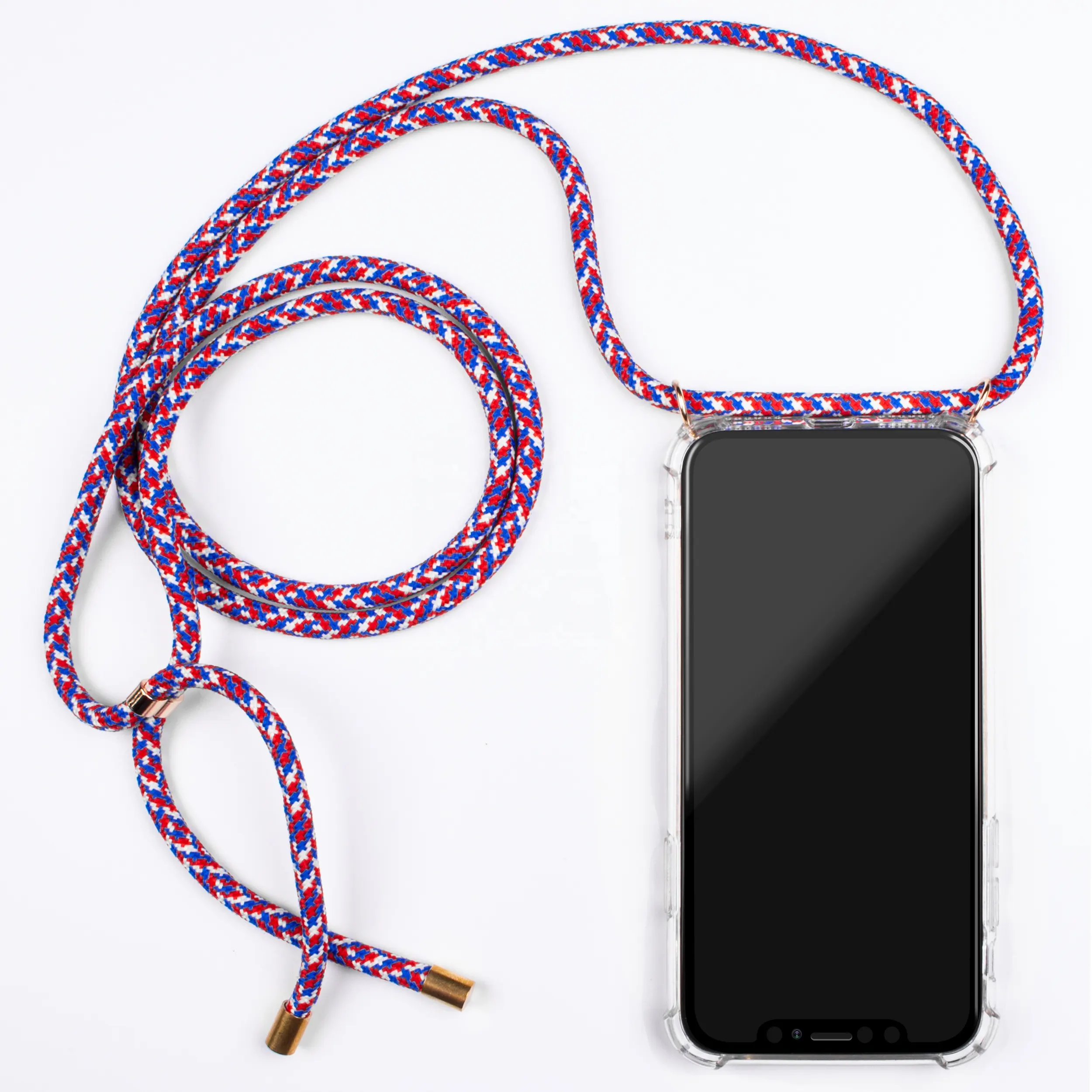 Low Order Menge Halskette Riemen TPU Custom Farbe Weiche Leder Crossbody Telefon Fall Für IPhone Für Huawei Für Samsung
