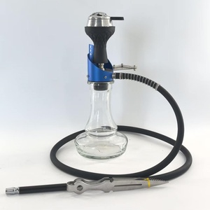 Cachimba Portátil Mini de Aleación de Aluminio con Encendido Rápido, Estilo Árabe, para Tiendas de Cachimba, Bares, Restaurantes, Cafeterías, Clubes y Fiestas - Product Image 2