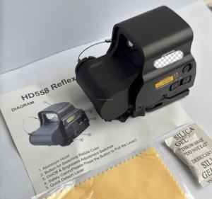 551 552 558 556レッドグリーンドットホログラフィックスコープハンティングリフレックスサイト（20mmマウントG33 G43マルチプライヤーレンズ付き） - Product Image 2