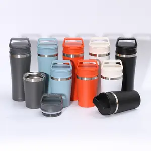 2024 New Design Trending Products Wholesale 300ml Stainless Steel Coffee Mug 12oz With Handle