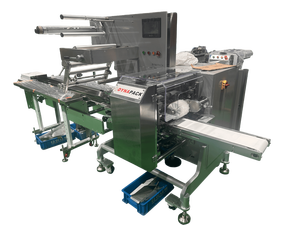 Automatic for Food Bread <b>Biscuit</b> Soap Pillow Packing <b>Machine</b> frequency conversion packing <b>machine</b> Made in Korea Automatic - Product Image 2