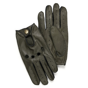 <span class=keywords><strong>Gants</strong></span> de cyclisme Lady Fashion en cuir de mouton noir <span class=keywords><strong>marron</strong></span> pour femmes en Europe - Product Image 6