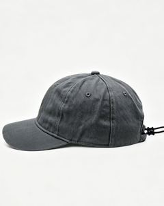 Casquette de baseball unisexe tendance de marque, souple, avec cordon de serrage réglable, visière courte et incurvée, style polyvalent, protection solaire - Product Image 4