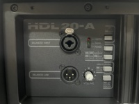 Sistema de Altavoces Line Array Activo HDL 20A de 10 Pulgadas para Espectáculos, Altavoz Bidireccional de Plástico con Impedancia de 8 Ohmios