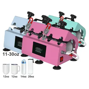 Factory A3 Heat Press Machine Tumbler Stainless Steel Mug Hot Press Straight Cylinder Cup Baking Machine Calandra Sublimation