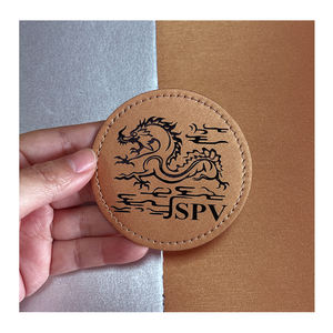 Hojas de cuero de imitación de diseño Autoadhesivo <span class=keywords><strong>Rollo</strong></span> láser de cuero Grabado en blanco - Product Image 3