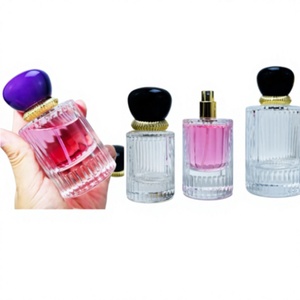 Unique Luxury Irregular Glass Perfume <b>Bottle</b> 50ml 100ml Chinese Tea Cup Style <b>Empty</b> Cosmetic <b>Spray</b> <b>Bottle</b> Bulk - Product Image 5