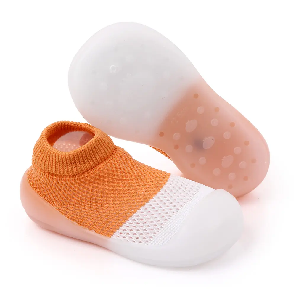 Summercute bebé niño calcetines Zapatos de goma suave al aire libre