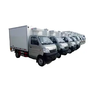 Jac/Hino/Dongfeng 3-5 Ton Koelkast Koeling Van Gekoelde Medium Size Box Truck