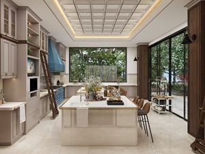 Fabricant de cuisines sur mesure en bois du Guangdong, armoires de cuisine pré-assemblées, style shaker, cuisines modernes - Product Image 5