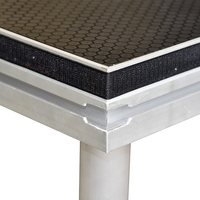 Plateforme de scène portable en aluminium, estrade modulaire pour événements, piste de danse pour mariage, exposition, concert, DJ, location